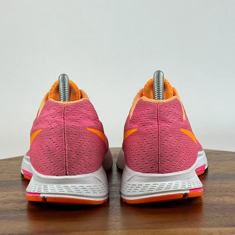 Big Kids‎ Nike Zoom Pegasus 32 Pink Athletic Running Shoes Sneakers Size 7 Y GUC